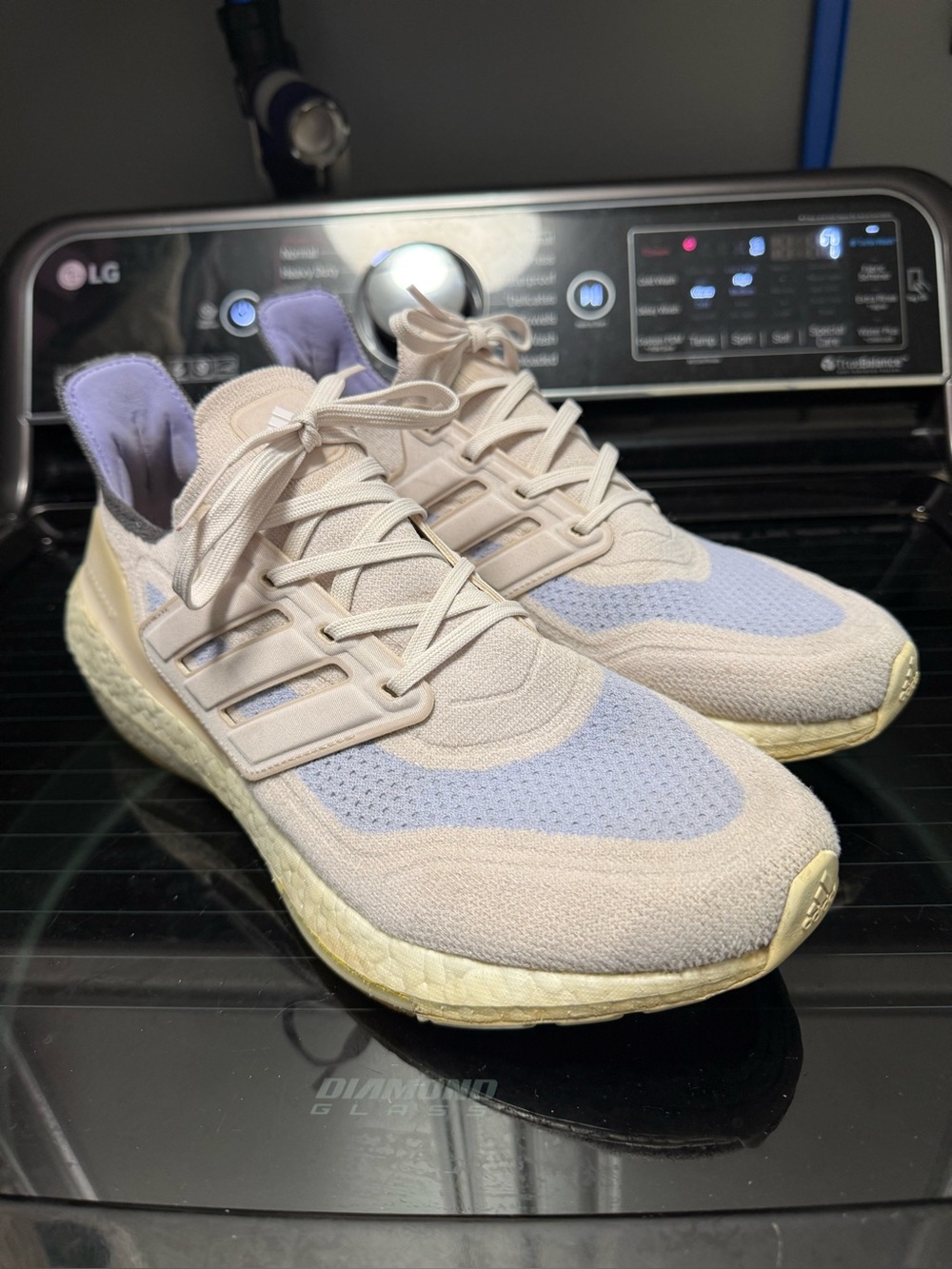 Adidas UltraBoost 21 Primeknit Running Shoes Womens Size 11 Orchid S23837